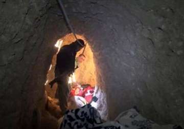 under iraqi town isis militants built network of tunnels