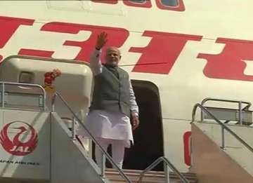 pm narendra modi concludes successful japan visit leaves for home