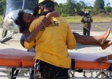 mother and baby rescued four days after colombia plane crash