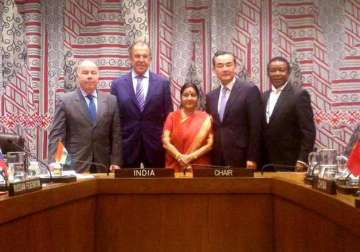 brics foreign ministers endorse un security council imf reforms