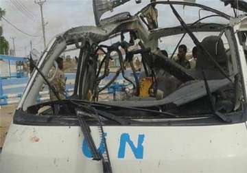 seven killed in attack on un vehicle in somali