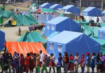 most quake affected people in nepal have returned home study