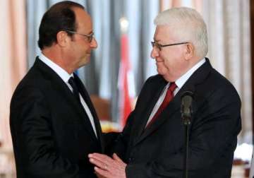 fighting is france extends support to iraq