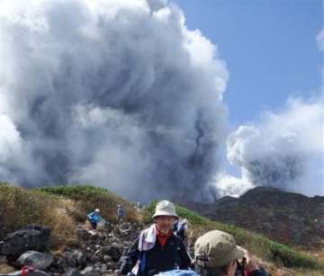 3 rescued 32 missing as volcano erupts in japan