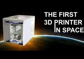 nasa to send first 3d printer into space station