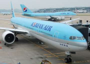 korean flight delayed by first class spat