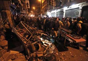 twin suicide blasts in beirut s shiite suburb kill 43