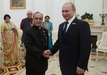 cooperation in space defence with russia deepened pranab mukherjee