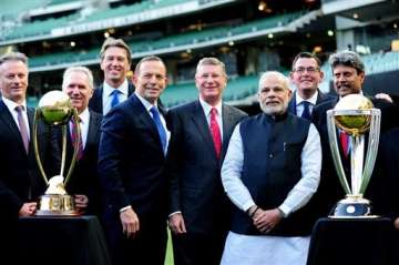 mcg cricket diplomacy at its best during modi abbott meet
