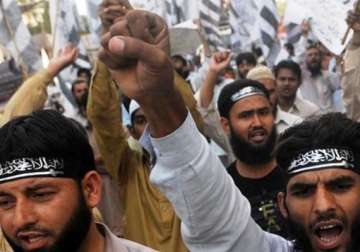 pakistan rally demands jihad against india
