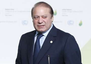 nawaz sharif meets top pakistan officials ahead of talks with sushma swaraj