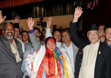 nepal elects first woman speaker of parliament