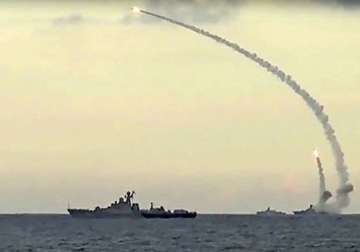 russia targets isis from submarine deployed in mediterranean