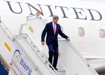 john kerry arrives in paris for is talks