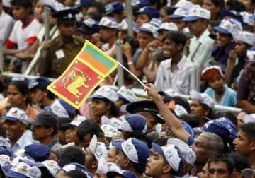 gunmen open fire at an election rally in sri lanka 1 killed