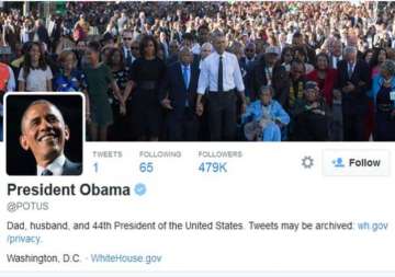 finally president obama gets his own account on twitter