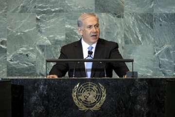 israel slams militant islamists in un address