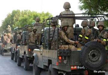 37 militants 6 soldiers killed in pakistan