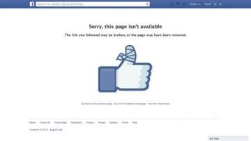 facebook suffers outage for 15 minutes around the world