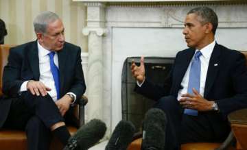 obama netanyahu talk focus on peace iran and terrorism