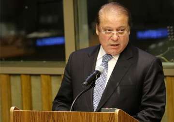 pakistan india should live like good neighbours nawaz sharif