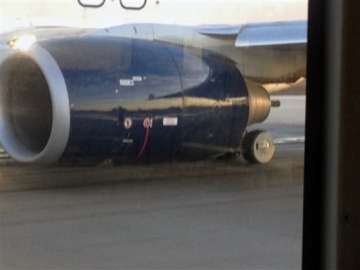 blown tires stop takeoff at los angeles airport