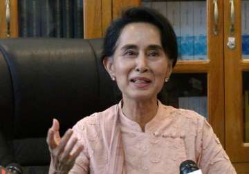 suu kyi hopes high level meeting leads to fair elections later this year