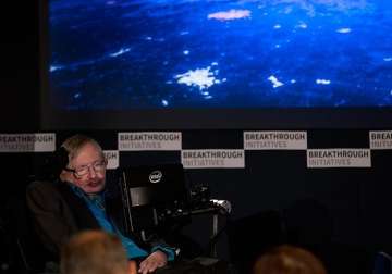 british physicist stephen hawking launches 100 million search for aliens