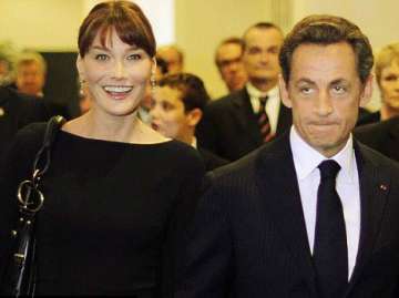 after osama s threat security stepped up for carla bruni