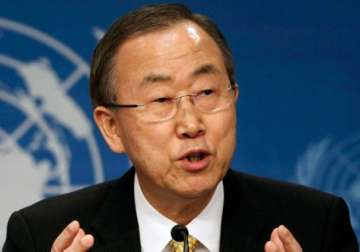 dialogue only way forward for improving indo pak relations ban ki moon