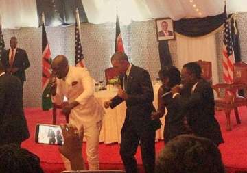 watch video when president obama shows off dance moves in kenya