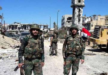 syrian army captures key town in southern region