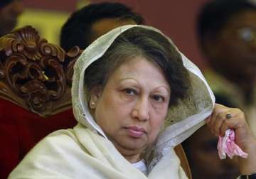 bangla police charges khaleda zia for instigating violence