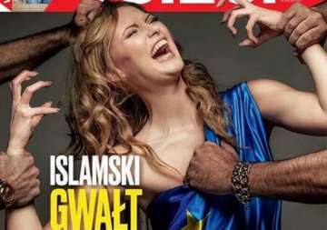 islamic rape of europe polish magazine s cover sparks controversy