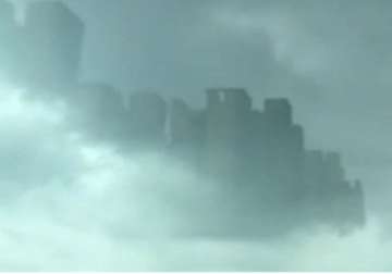 floating city spotted in sky over china watch video