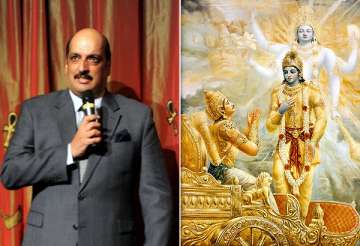 india takes up gita issue with russian authorities