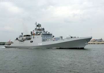 indian warships on goodwill visit to israel