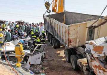 10 indians among 15 asian workers killed in dubai road mishap