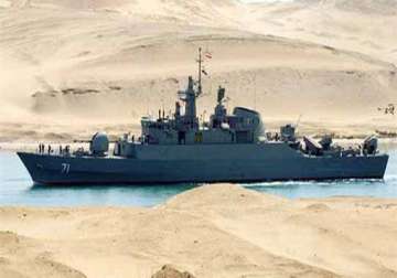 iran warships enter mediterranean says naval commander