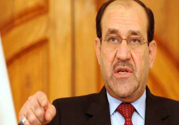 iraq s maliki warns army against intervening in politics