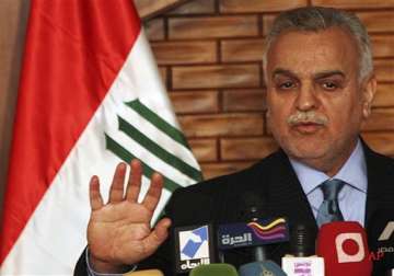 iraq issues arrest warrant for sunni vice president tariq al hashemi