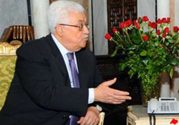 israel envoy meets with palestinian president