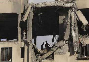 israeli airstrike hits hamas leader s house in gaza