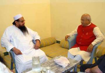 jud says saeed discussed indo pak issues with vaidik