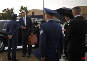 kerry in egypt on first visit since morsi ouster