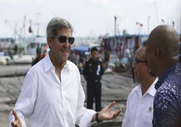 kerry pleased with syria chemical disarmament