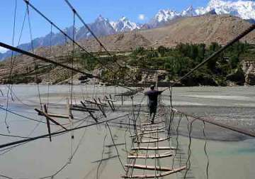 know about hussaini hanging world s most dangerous bridge in gilgit baltistan