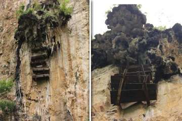 know the mystery about the hanging coffins in china