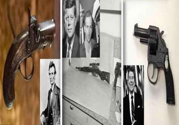 know the guns that were used against us presidents