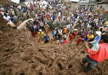 landslide kills 4 people in eastern indonesia